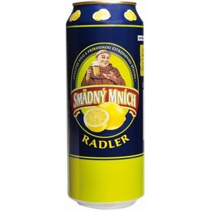 Smädný mních Radler Citrón 0,5l plech