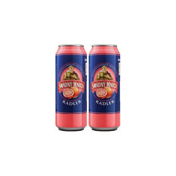 Smädný mních Radler Grep 2x0,5l plech