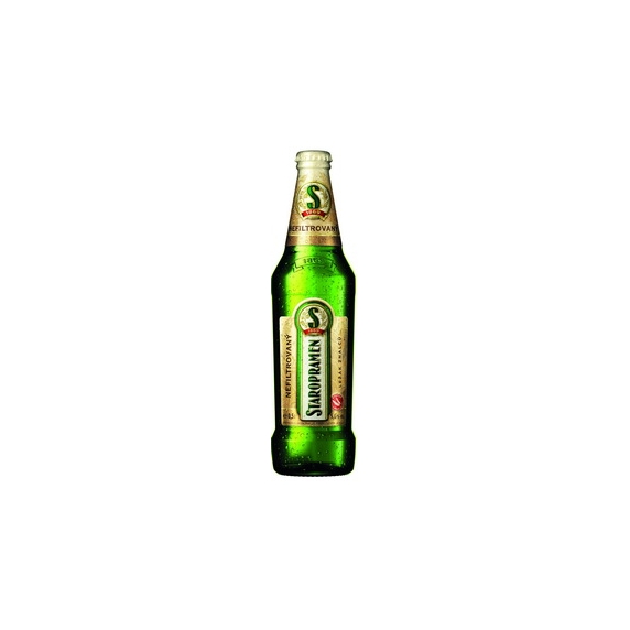 Staropramen 12° nefiltrovaný ležiak 0,5l fl