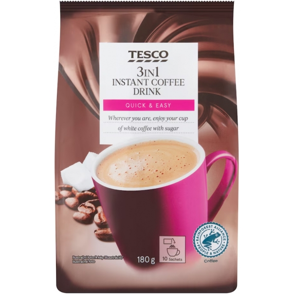 TESCO 3 v 1 10x18g (180g)