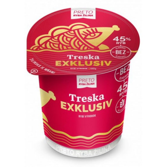 PRETO Treska Exklusiv 45% 440g