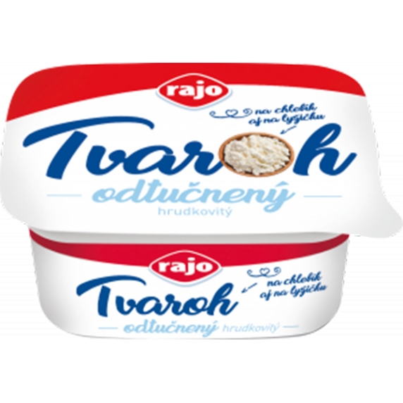 Rajo tvaroh odtučnený 180g