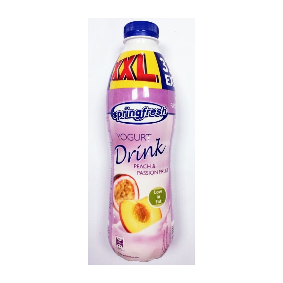 Yogurt drink broskyňa marakuja Springfresh 1kg XXL