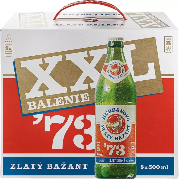 Zlatý Bažant 73 8x0,5l fl