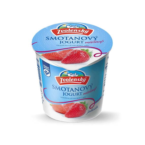 Zvolenský Smotanový jogurt ochutený 320g
