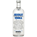 Absolut vodka 40% 1l