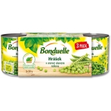 Bonduelle hrášok 3x200g (636ml)