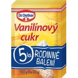 Dr.Oetker Vanilínový cukor 5x20g