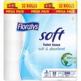 Floralys toaletný papier 3vrst. 32ks