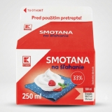 K-CLASSIC smotana na šľahanie 33% 250ml