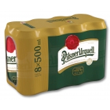 Pilsner Urquell 12° 8x0,5l plech