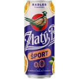 Zlatý Bažant Radler 0,0% Šport 0,5l plech.