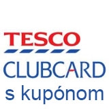 TESCO Clubcard s kupónom v aplikácii