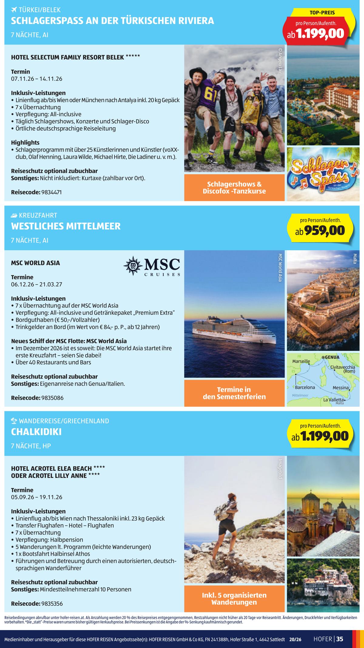 Hofer (AT) leaflet 041