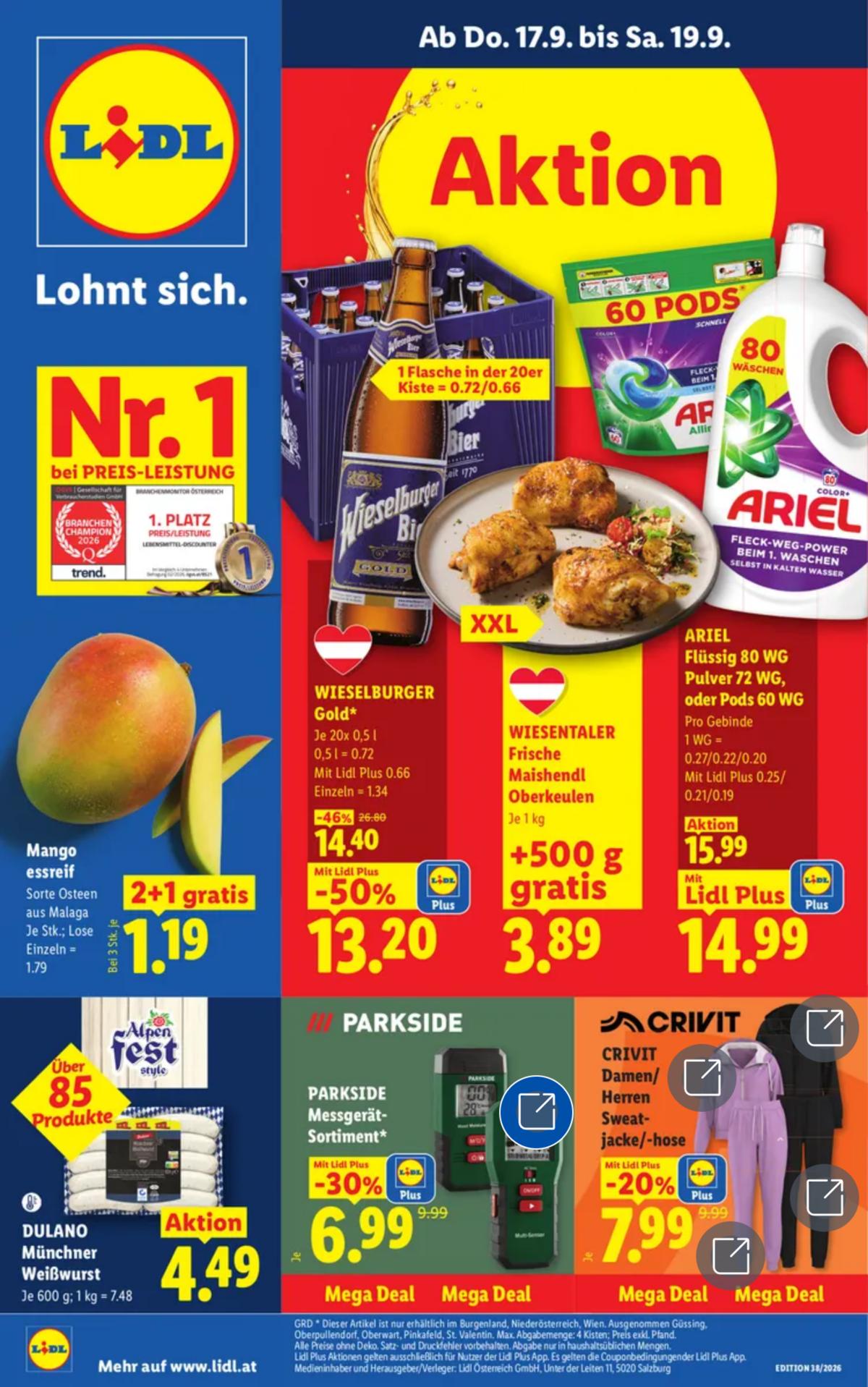LIDL (AT) leaflet 001
