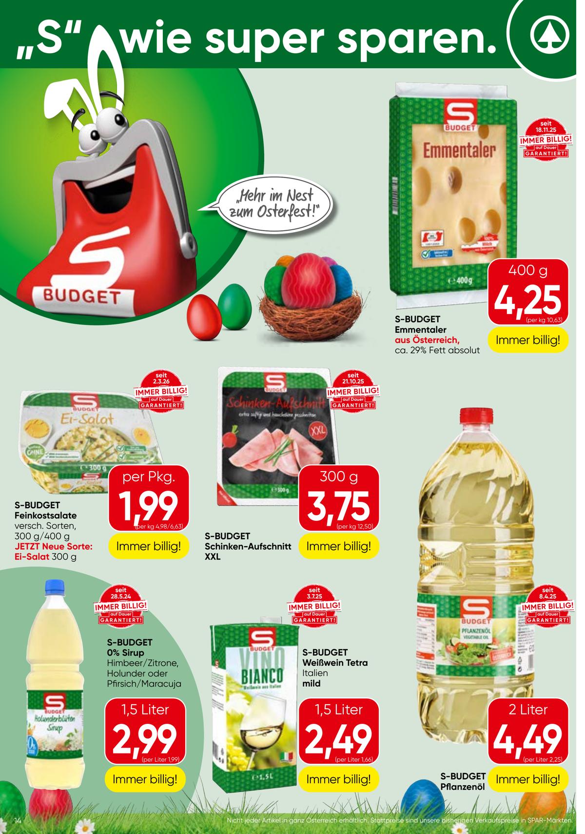 SPAR (AT) leaflet 014