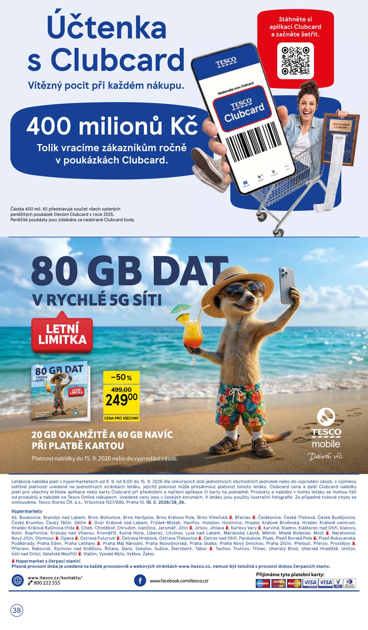TESCO (CZ) leaflet 038