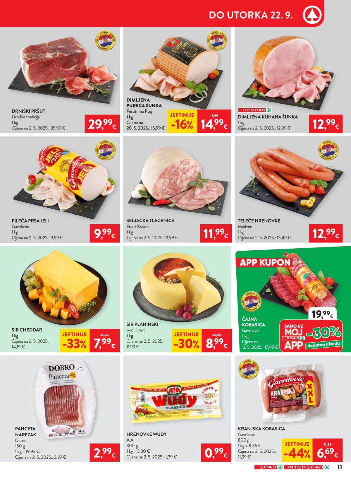 SPAR (HR) leaflet 015