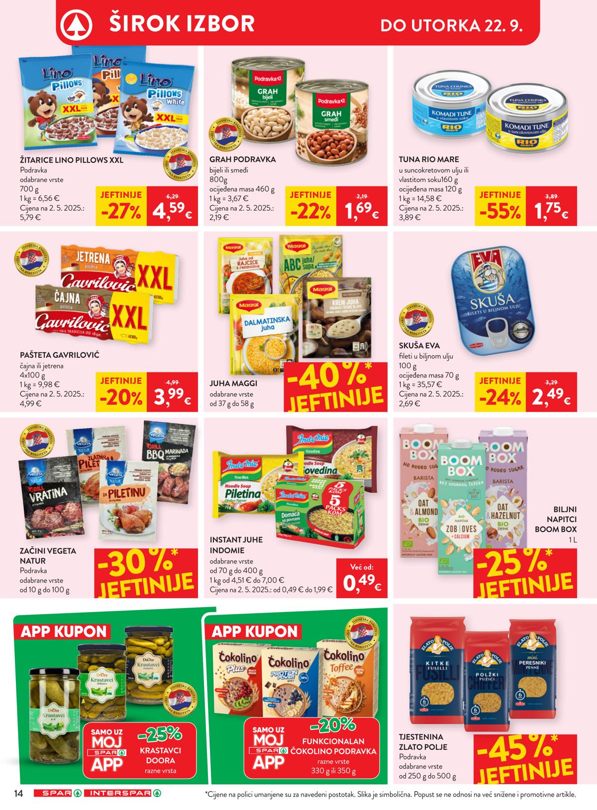 SPAR (HR) leaflet 021