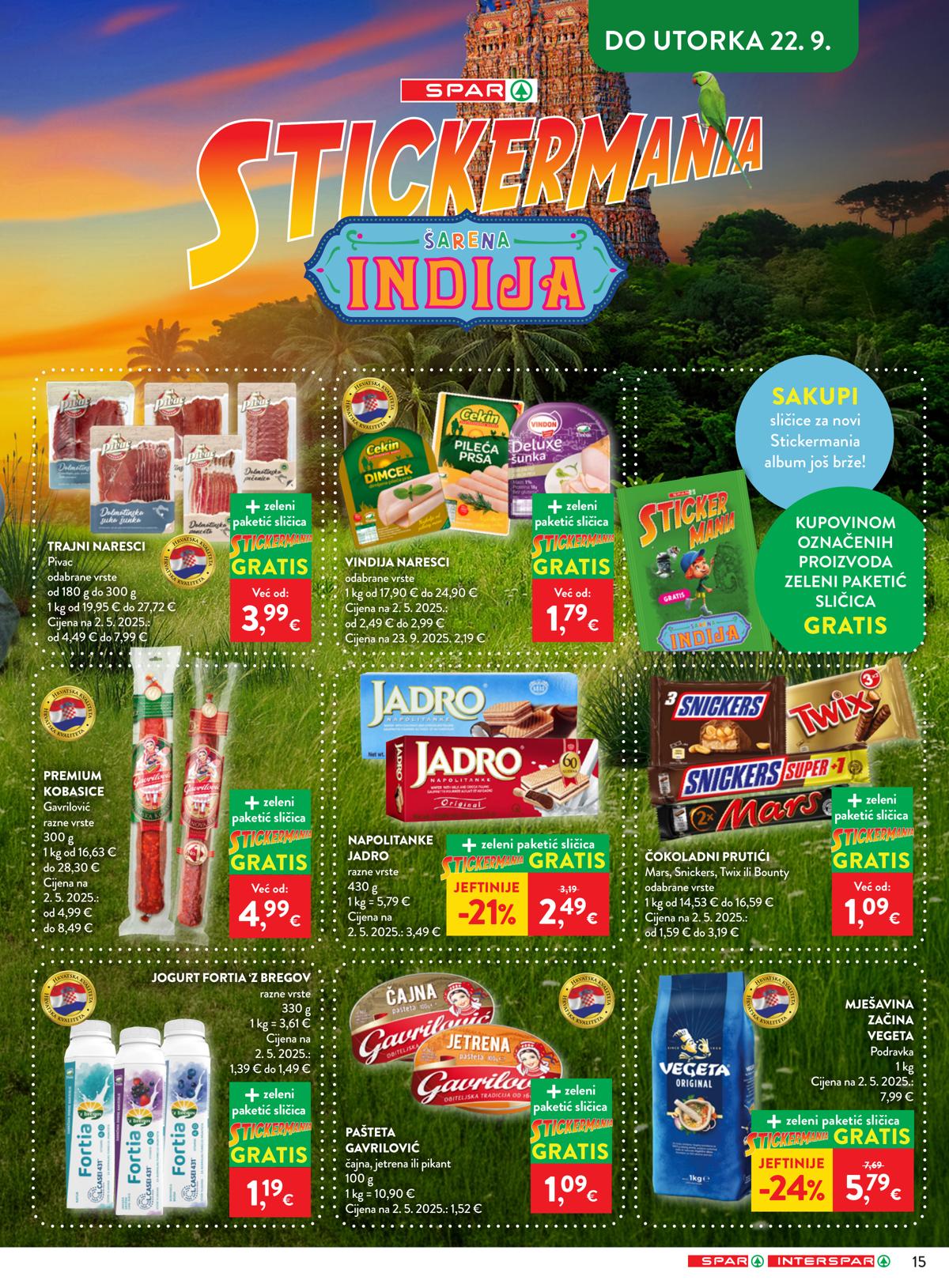 SPAR (HR) leaflet 022