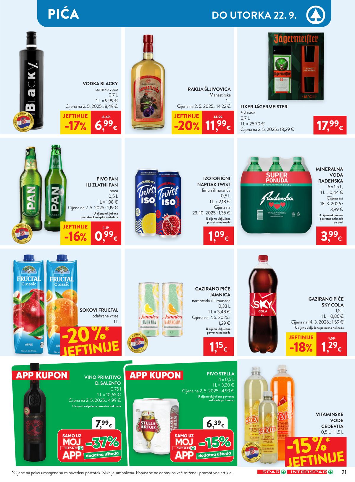 SPAR (HR) leaflet 029