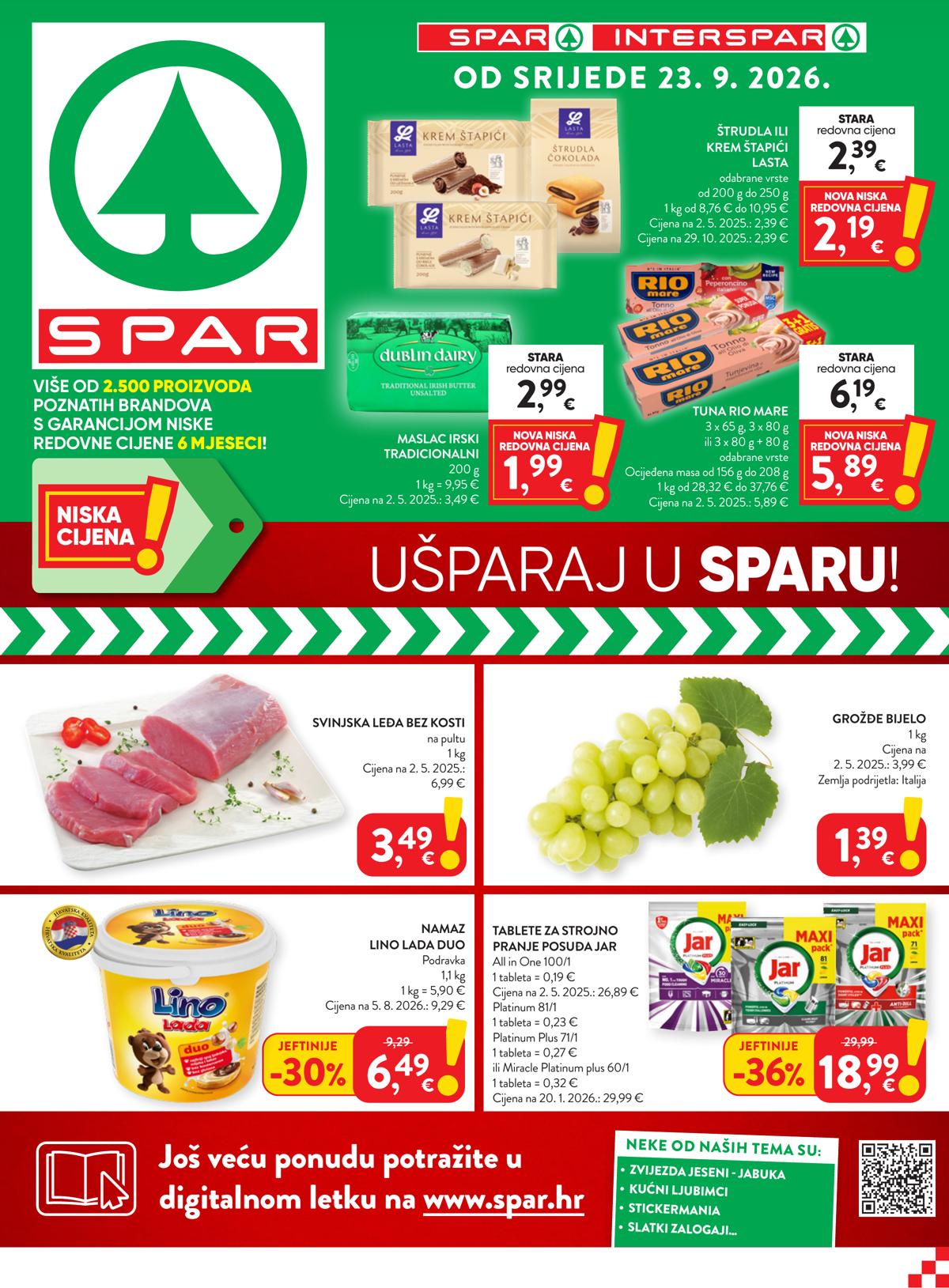 SPAR (HR) leaflet 001