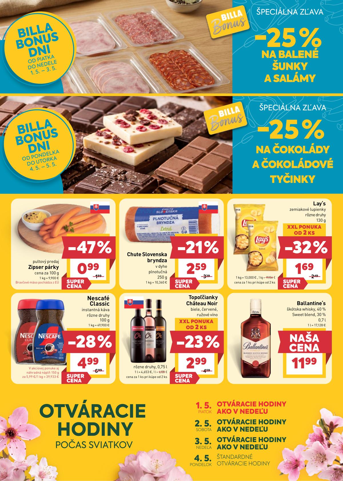 BILLA leaflet 002