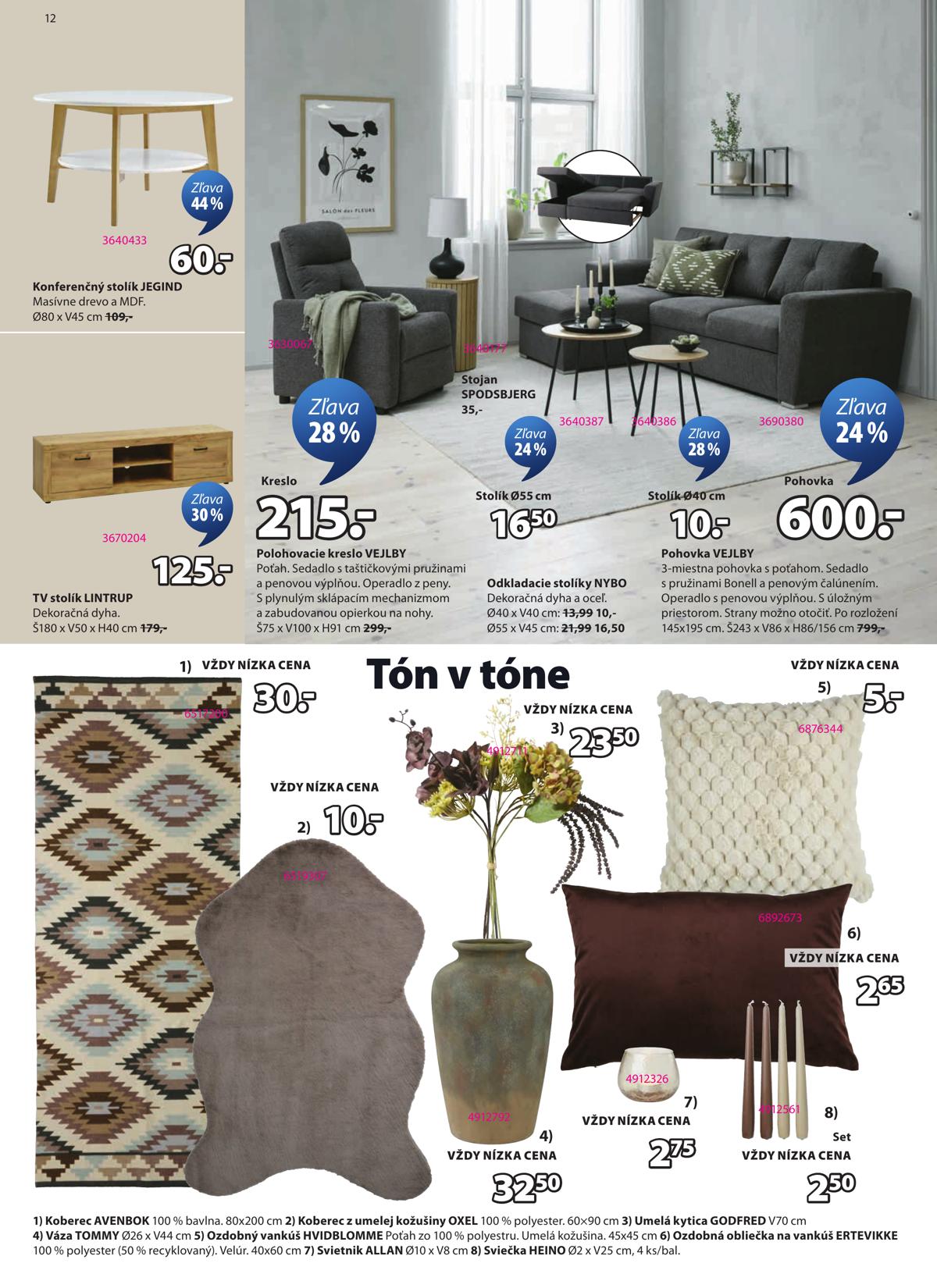 JYSK (SK) leaflet 012