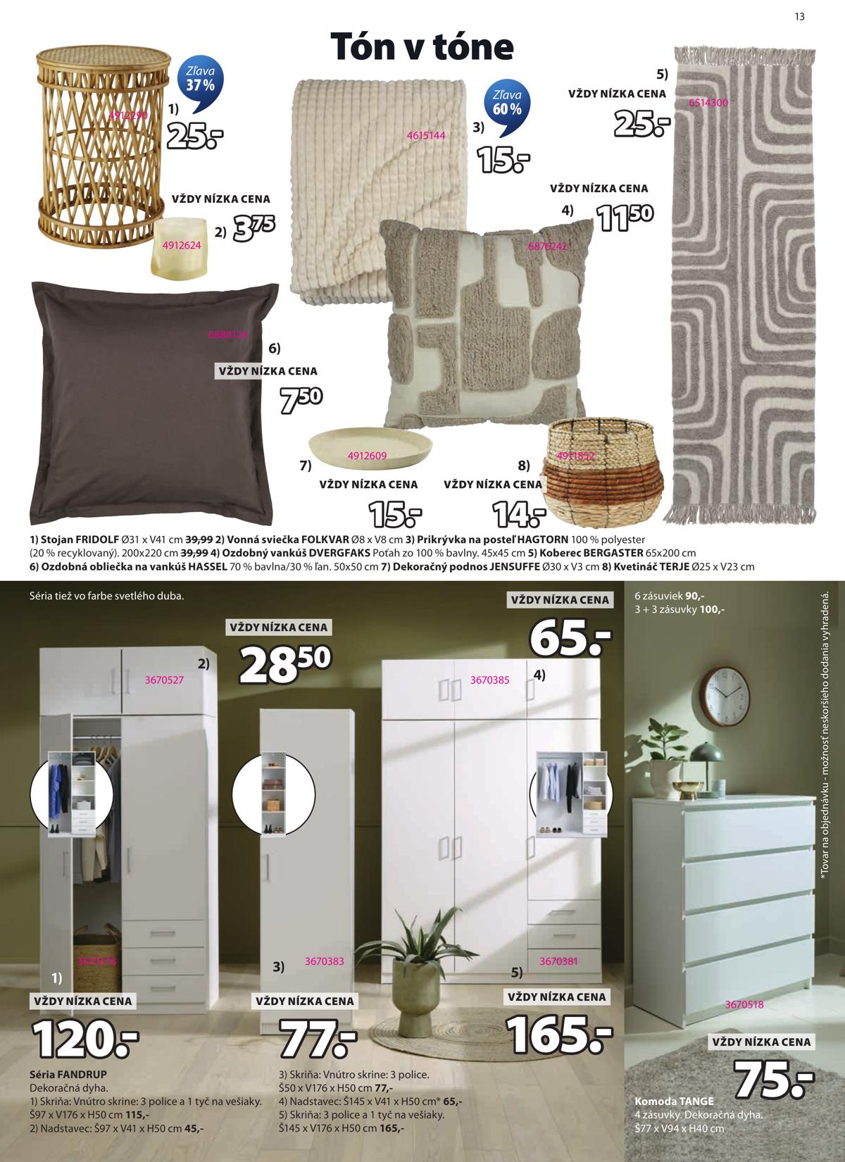 JYSK (SK) leaflet 013