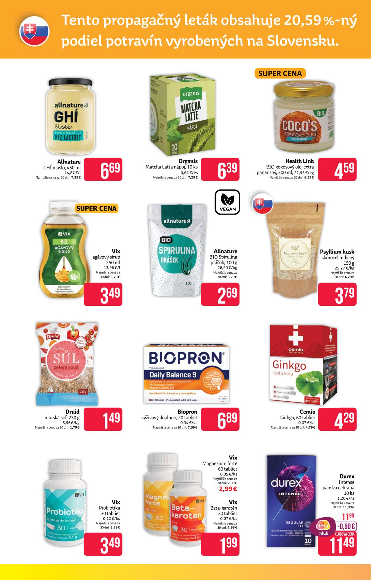 Teta Drogéria leaflet 012